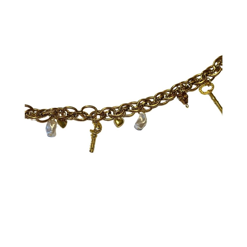 Gold Key Bag Charm - Picture 10 of 10